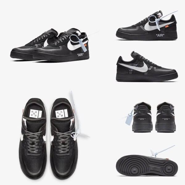 ナイキ スーパーコピー the ten OFF-WHITE ナイキ AIR FORCE 1 LOW BLACK AO4606-001