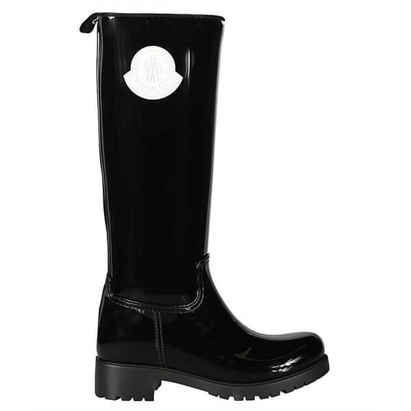 モンクレール 偽物 レインブーツ 4G701.00 04747 GINGER Boots - Black201027a15