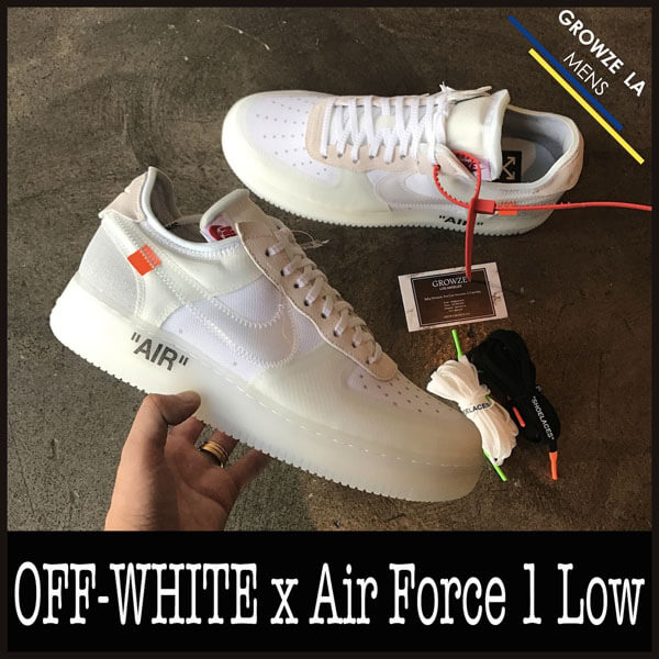 ナイキ オフ ホワイト スニーカー コピー ナイキコラボ Off-White x Air Force 1 Low201017a14