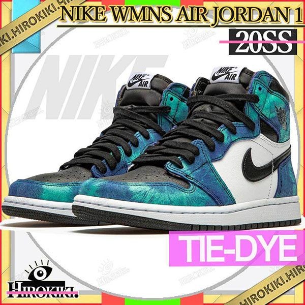 ナイキ WMNS AIR JORDAN 1 HIGH OG TIE-DYE ジョーダン1 タイダイ CD0461-100