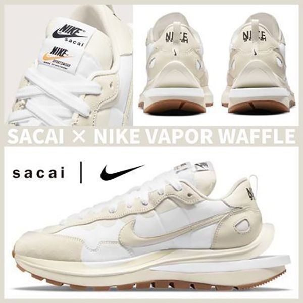 欲しい♡超限定♪SACAI × ナイキ VAPOR WAFFLE スニーカー コピー DD1875-100