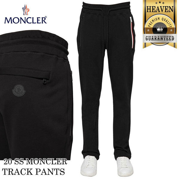 モンクレール 偽物 パンツ 累積売上総額第１位！【モンクレール 20春夏】TRACK PANTS_BLACK 22831760542726844