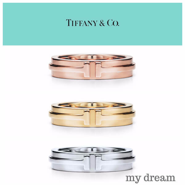 ティファニー コピー【ティファニー & Co】ティファニー T Two Narrow Ring in 18k GoldM6A6583