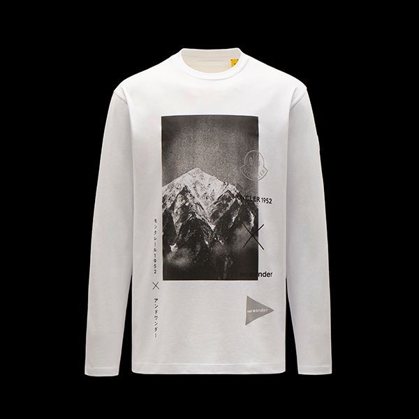 モンクレール GENIUS 2 1952 2021/22秋冬新作クルーネック長袖Tシャツ偽物 0928D00008829FB