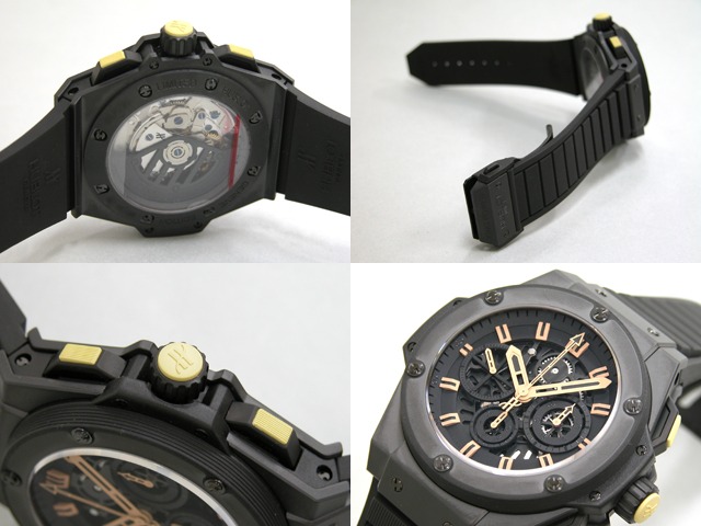 ウブロHUBLOTコピー キングパワー バルハーバー 710.CI.1190.GR.BHM10 世界限定25本 ブラックスケルトン