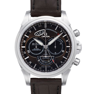 オメガ デ・ヴィル クロノスコープ コーアクシャル GMT 422.13.44.52.13.001 新品腕時計メンズ
