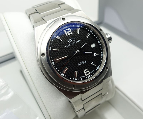 IWCコピー インヂュニアオートマチック IW322701メンズ 自動巻き  ステンレス ブラック